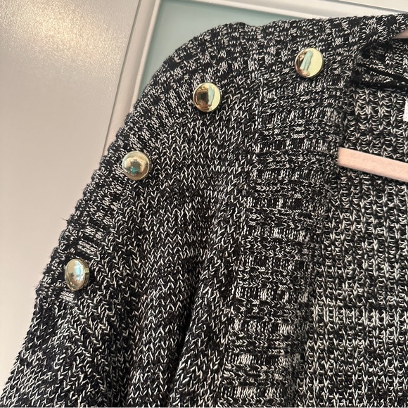 Macy’s Charter Club Womens Sweater 3X Gold Button Detail Cardigan Open F… - Picture 4 of 11
